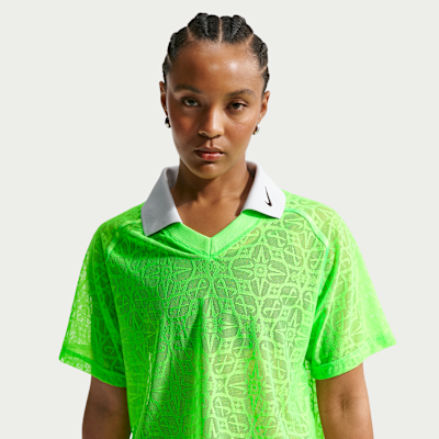 Nike Sportswear Women's Loose Lace Polo Jersey Top. Nike ZA